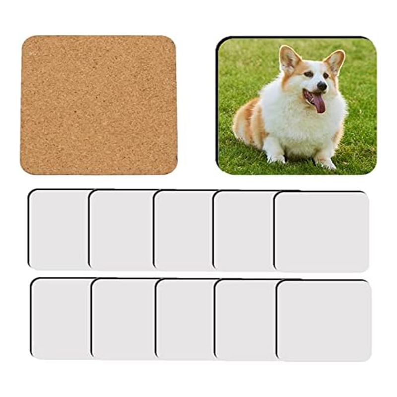 BHBL 12個入り昇華型正方形コースターブランク、MDFブ - Coaster Sublimation Blank のレビューと価格